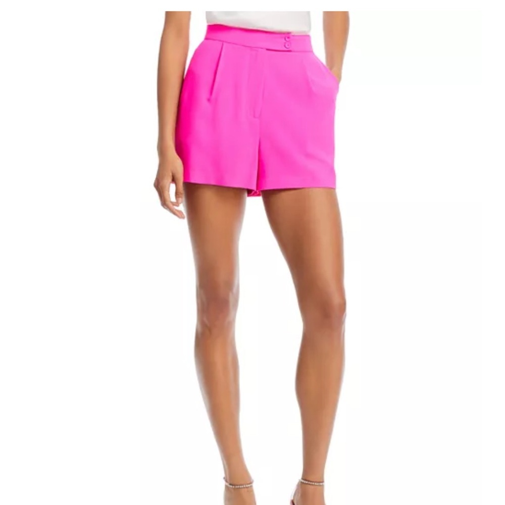 NWT Vibrant Pink AQUA Banded Shorts - Exclusive for Bloomingdale’s XL and L